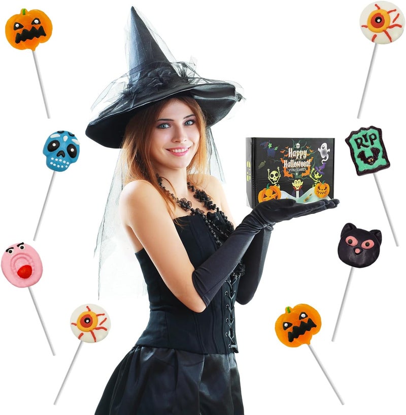 Fruidles Halloween Lollipop Suckers - 12-Pack - Image 5